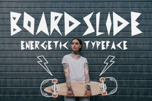 Boardslide Font: Bold and Unapologetic