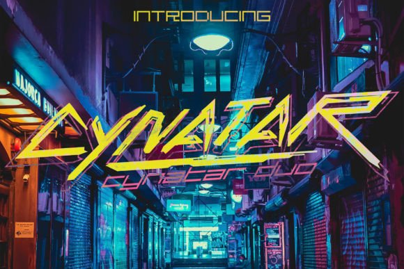Cynatar: A Bold Font for Business Branding