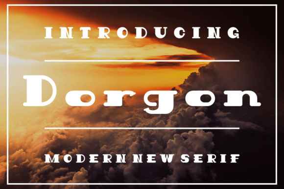 Dorgon Font: Bold & Authentic