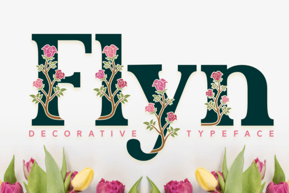 Flyn Font: A Floral Touch for Editorial Design