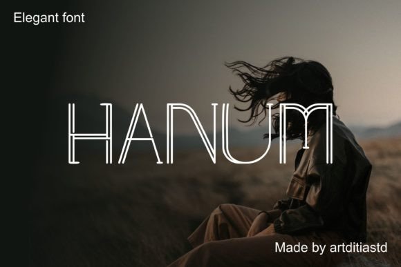 Hanum: A Stylish Display Font