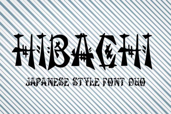 Hibachi Font for Creative Projects