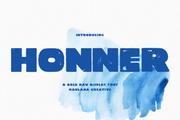 Honner Font: Bold and Nostalgic