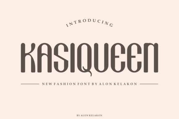 Kasiqueen Font for Web Design