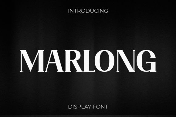 Marlong Font: Elegant Serif for Designers