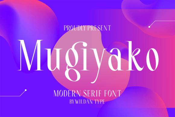 Mugiyako Font for Elegant Web Design