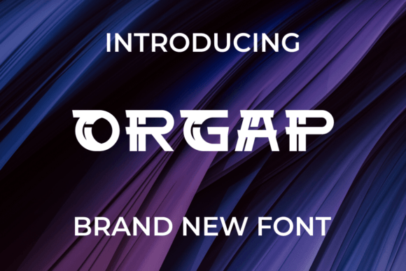 Orgap: A Bold Font for Web Design
