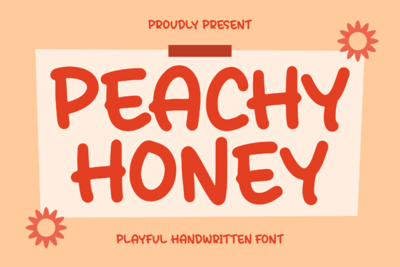 Peachy Honey Font for Creative Publishing