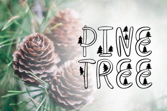 Pinetree Font: A Unique Decorative Typeface