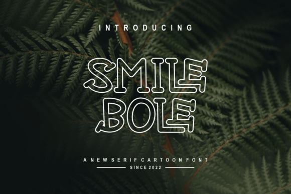 Smile Bole: Elegant Display Font