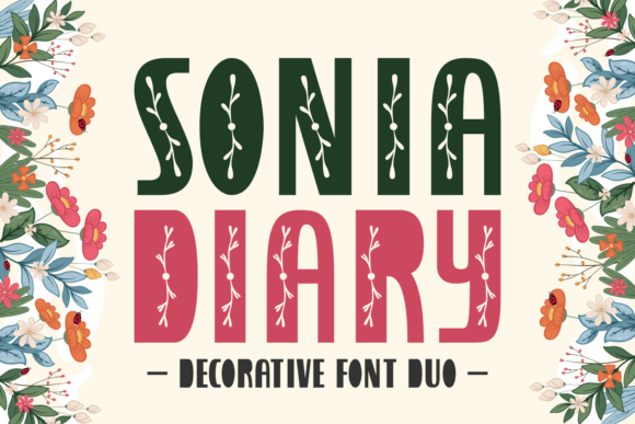 Sonia Diary Font for Web Design