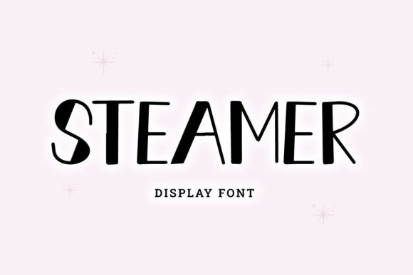 Steamer Font for Editorial Design