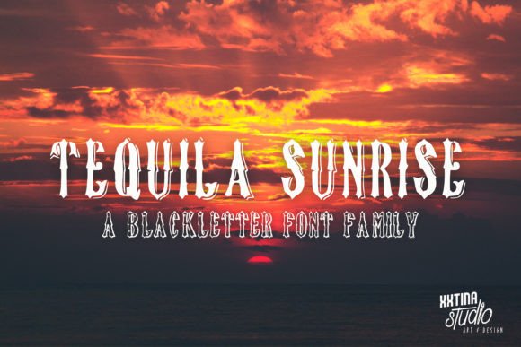 Tequila Sunrise Font Review